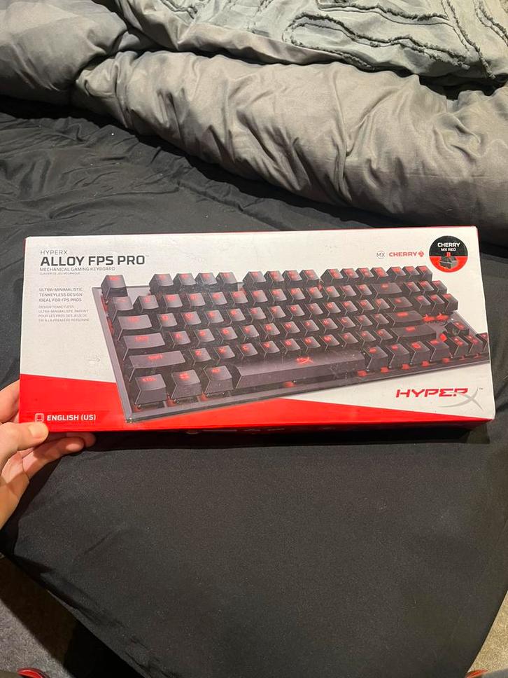 HyperX Alloy FPS Pro mechanisch gamingtoetsenbord, Computers en Software, Toetsenborden, Zo goed als nieuw, Ophalen