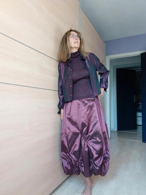 Ensemble habillé Jumper Olsen violet, Kleding | Dames, Trouwkleding en Trouwaccessoires, Zo goed als nieuw, Paars, Ophalen