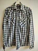 Geruit Hemd Jack & Jones - Maat Small, Halswijdte 38 (S) of kleiner, Zwart, Jack&Jones, Ophalen of Verzenden