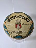 Oude snoeppot BETISES DE TOURNAI BONBONS FAIGNARD&FILS!, Ophalen of Verzenden, Zo goed als nieuw