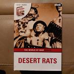 DVD + BOEK  - DESERT RATS, Comme neuf, OORLOG, Coffret, Enlèvement ou Envoi