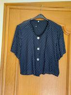 top marine à petits pois blancs T40 - neuf!, Kleding | Dames, Blouses en Tunieken, Ophalen of Verzenden, Zo goed als nieuw, Maat 38/40 (M)