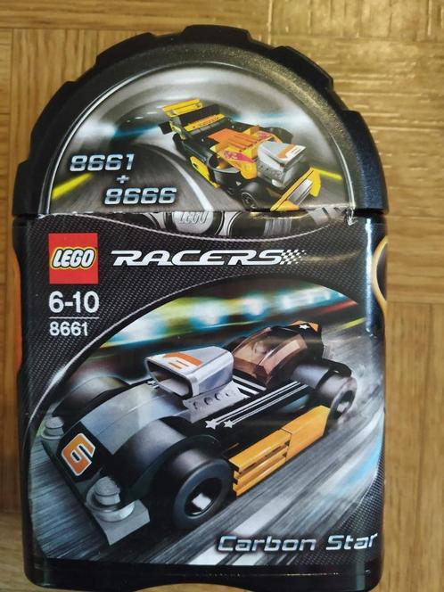 lego racers nr 8661 auto in mooie koffer, Kinderen en Baby's, Speelgoed | Duplo en Lego, Lego, Ophalen of Verzenden