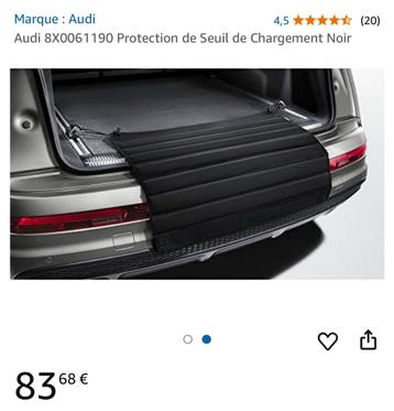 Tapis de protection du seuil de coffre Audi beschikbaar voor biedingen
