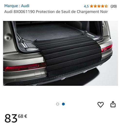 Tapis de protection du seuil de coffre Audi, Auto diversen, Kofferbakmatten, Nieuw, Ophalen