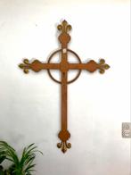 Kruis jezus crucifix hout, Antiek en Kunst, Antiek | Religieuze voorwerpen, Ophalen