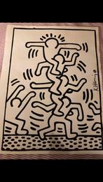 Dessin signé Keith Haring + certificat Keith Haring Estate