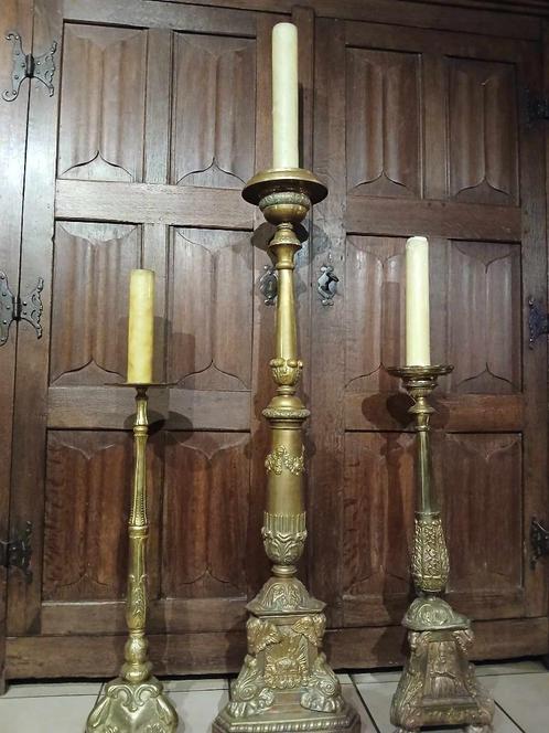 kerk pin kandelaars  vanaf 105 euro, Antiek en Kunst, Antiek | Religieuze voorwerpen, Ophalen