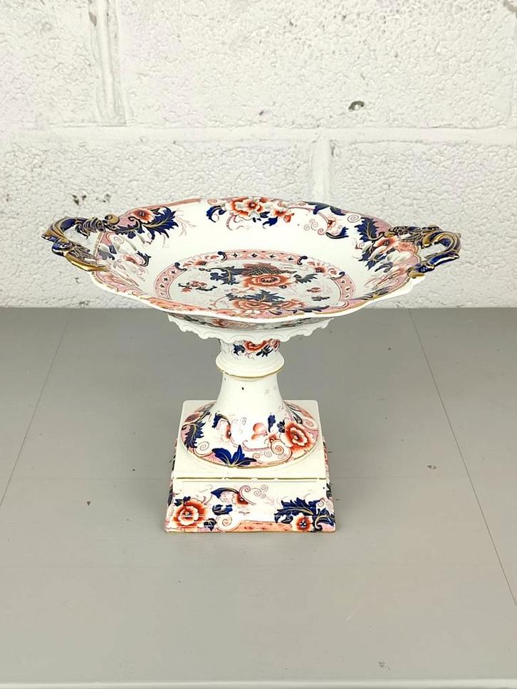 Antieke John Ridgeway Bentick schaal 1830's, Antiek en Kunst, Antiek | Schalen, Ophalen of Verzenden