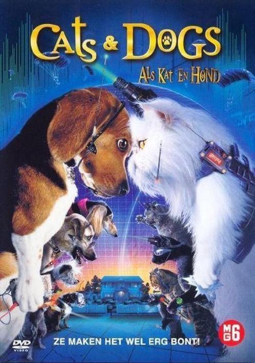 Cats and dogs, CD & DVD, DVD | Action, Comme neuf, Action, Tous les âges, Enlèvement ou Envoi