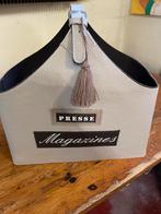 Tijdschriften opbergtas, Huis en Inrichting, Ophalen of Verzenden, Gebruikt