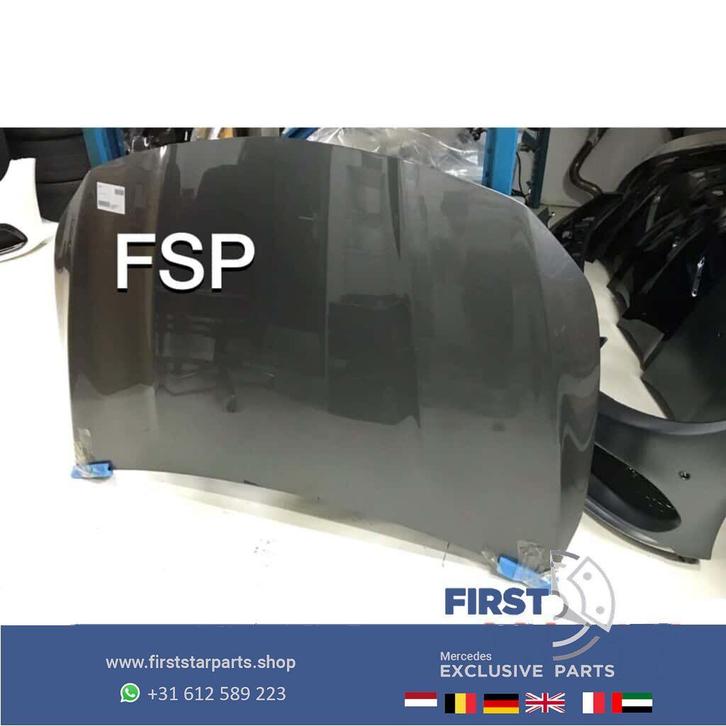 W117 CLA motorkap zwart wit grijs Mercedes 2013-2019 origine, Autos : Pièces & Accessoires, Carrosserie & Tôlerie, Capot moteur