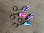 Gepersonaliseerde sleutelhanger met naam, Ophalen of Verzenden, Nieuw, Overige typen