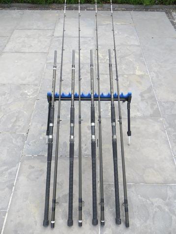 4x Uptide boothengels + 4x BG90 molens en 1x reservespoel beschikbaar voor biedingen