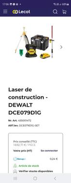 Laser dewalt, Doe-het-zelf en Bouw, Meetapparatuur, Ophalen of Verzenden, Nieuw
