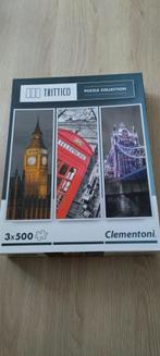Puzzel 3x500 stuks London, Comme neuf, 500 à 1500 pièces, Puzzle, Enlèvement