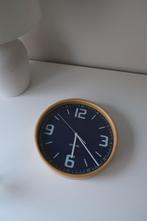 Klok diameter 25cm, Huis en Inrichting, Woonaccessoires | Klokken, Ophalen, Gebruikt, Analoog, Wandklok