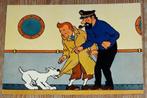 Kuifje postkaart Yvon 1967 Hergé Tintin, Gebruikt, Ophalen of Verzenden, Plaatje, Poster of Sticker, Kuifje