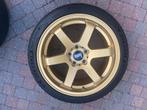 18" velgen met winterbanden Bola B1 goudkleurig, Auto-onderdelen, Banden en Velgen, Ophalen, 18 inch, Winterbanden, Band(en)