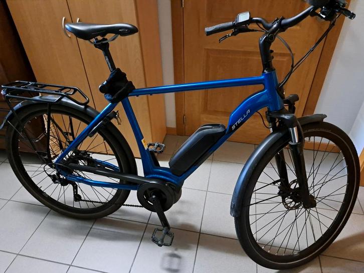 Elektrische herenfiets Stella met slechts 3300km, Fietsen en Brommers, Elektrische fietsen, Zo goed als nieuw, Overige merken