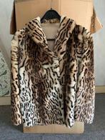 Pelsjas van schapenvel met bedrukt motief.., Kleding | Dames, Gelegenheidskleding, Overige typen, Overige kleuren, Zo goed als nieuw