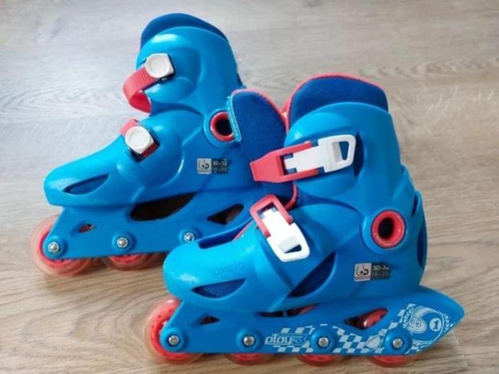 Roller - Oxelo - Décathlon - P30-32, Enfants & Bébés, Jouets | Extérieur | Patins à roulettes, Utilisé, Enfants, Réglable, Enlèvement ou Envoi