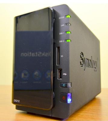 Synology DS212+ NAS met 5TB  beschikbaar voor biedingen