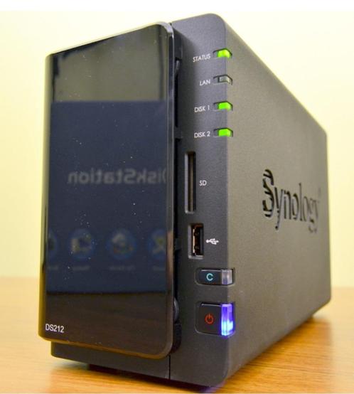 Synology DS212+ NAS met 5TB, Computers en Software, NAS, Gebruikt, Ophalen of Verzenden