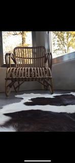 VINTAGE ROHE NOORDWOLDE, Rotan lounge chair , 1950, Ophalen, Huis en Inrichting