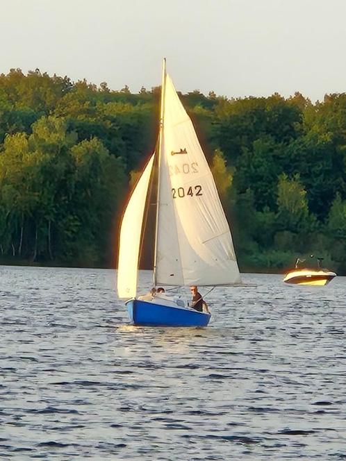 Zeilboot, Watersport en Boten, Open zeilboten, Gebruikt, Overige typen, 3 tot 6 meter, Polyester, Geen motor, Ophalen