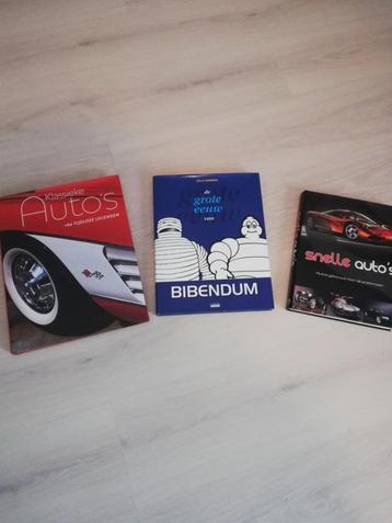 SNELLE AUTO S + KLASSIEKE AUTO S +100 JAAR MICHELIN BIBENDUM beschikbaar voor biedingen