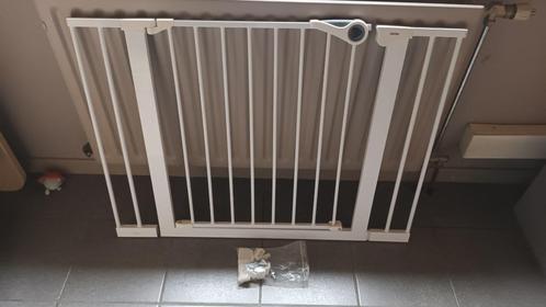 Traphekje met verlengstukken, Kinderen en Baby's, Traphekjes, Zo goed als nieuw, Klemhekje, Metaal of IJzer, 100 tot 115 cm, Ophalen