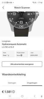 Longines, Handtassen en Accessoires, Horloges | Heren, Ophalen, Zo goed als nieuw