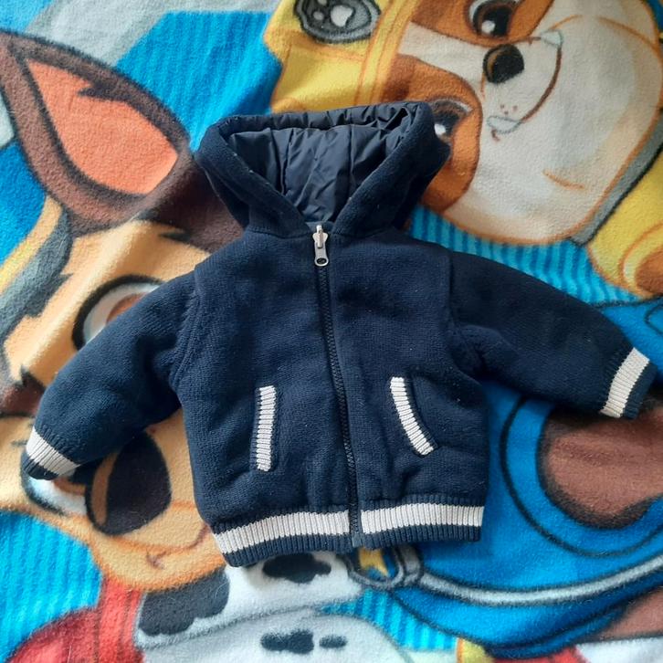 TARTINE et CHOCOLAT omkeerbaar jasje + kap  NP €170,-, Kinderen en Baby's, Babykleding | Maat 68, Nieuw, Jongetje of Meisje, Jasje
