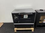 Hout fornuis Alfa Plam Dominant 90H Antraciet, 6.5kW, Huis en Inrichting, Ophalen, Nieuw, Hout, Vrijstaand