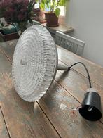 VINTAGE HANGLAMP LAMP CHROOM GLAS MOOI MODEL!, Enlèvement