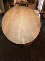 Eettafel, Huis en Inrichting, Tafels | Eettafels, Ophalen, 100 tot 150 cm, Eikenhout, 200 cm of meer