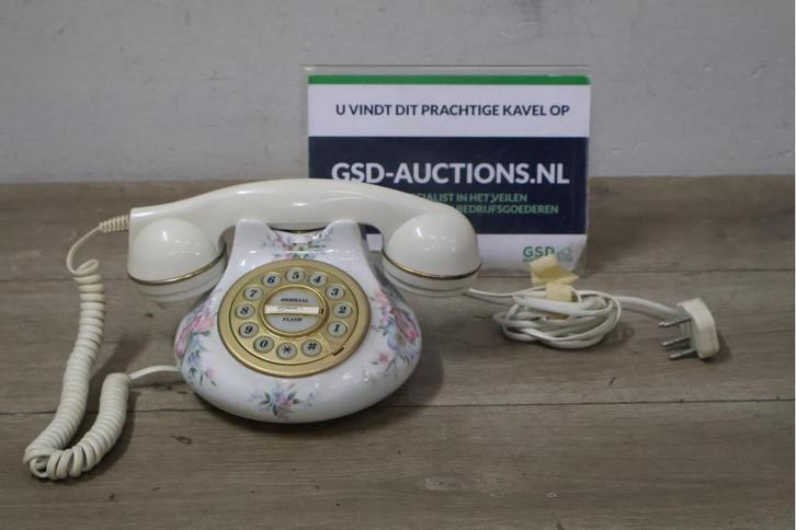 Vintage porseleinen telefoon van Royal Albert, Verzamelen, Retro