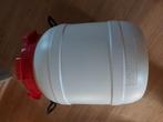 Plastic ton 50x35cm met schroefdeksel, Ophalen, Zo goed als nieuw