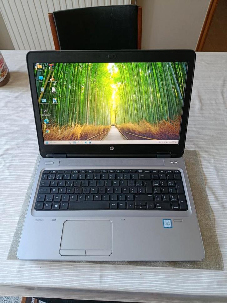 HP 15 inch laptop met windows 11, i5 cpu, nieuwe accu, Computers en Software, Windows Laptops, Zo goed als nieuw, SSD, Azerty