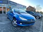 PEUGEOT 206 CABRIOLET 1.6i EXPORT, Zwart, Cabriolet, Blauw, Leder