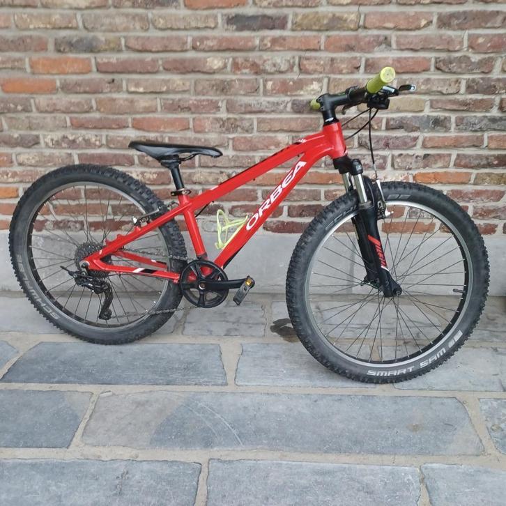 Mountainbike 24 inch, Fietsen en Brommers, Fietsen | Jongens, Gebruikt, 24 inch, Handrem, Versnellingen, Ophalen