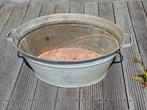 Grote zinken kuip, Tuin en Terras, Ophalen, Tuin, Gebruikt, Rond