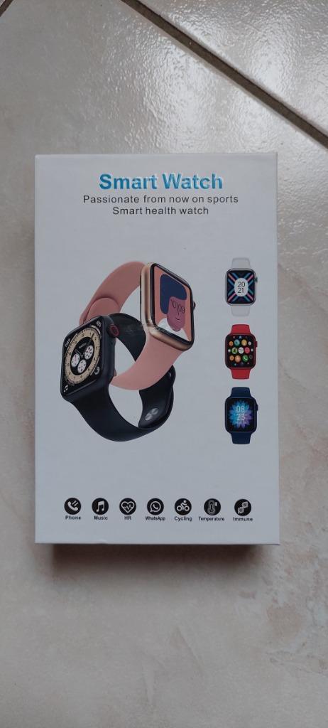 Montre Smart Watch Wear Fit 2.0, Handtassen en Accessoires, Smartwatches, Nieuw, Roze, Afstand, Calorieverbanding, Hartslag, Slaap