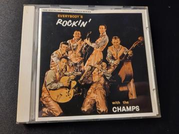The Champs ‎– Everybody's Rockin' "Popcorn Rockin cd", CD & DVD, CD | Rock, Enlèvement ou Envoi, Comme neuf, Rock and Roll