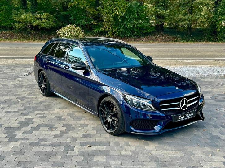 AUTOMAAT | MERCEDES C 200 | AMG LINE, Auto's, Mercedes-Benz, Bedrijf, C-Klasse, Benzine, Euro 6, Automaat, Leder, Dealer onderhouden