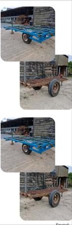 Houtaanhangwagen, Ophalen