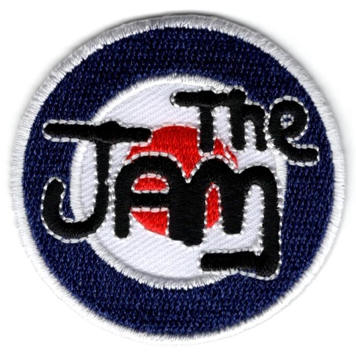 The Jam stoffen opstrijk patch embleem, Verzamelen, Muziek, Artiesten en Beroemdheden, Nieuw, Kleding, Verzenden