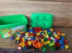 Lego Duplo opbergbox + blokken - zeer goede staat, Kinderen en Baby's, Duplo, Ophalen of Verzenden, Zo goed als nieuw