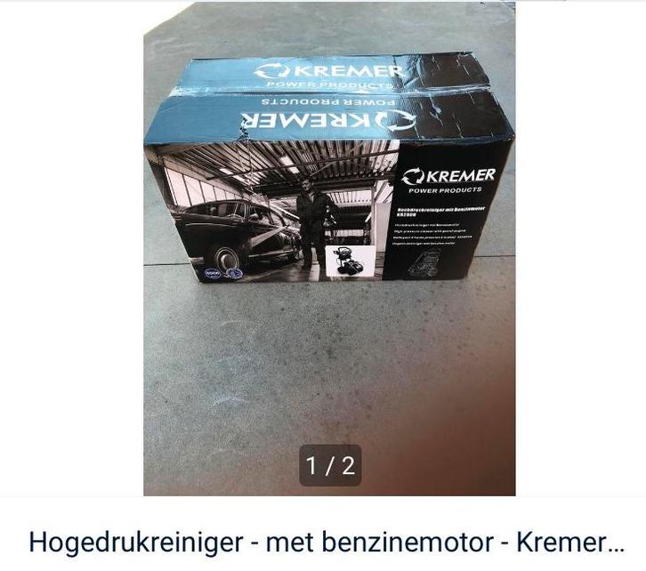 Hogedrukreiniger - benzinemotor, Tuin en Terras, Hogedrukreinigers, Nieuw, Benzine, Ophalen
